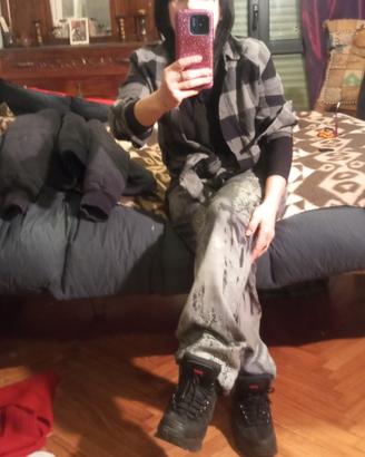 jeans Urban style post punk industrial 
