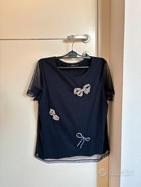 maglietta Weekend Max Mara blu scuro
