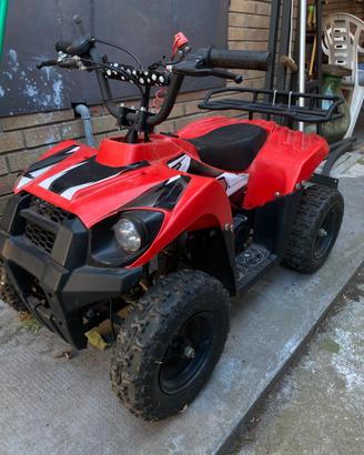 Mini ATV QUAD elettrico rosso per bambini