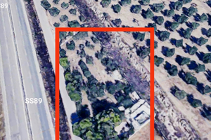 Piccolo terreno con fabbricato