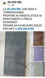 proponiamo stock di rivestimenti