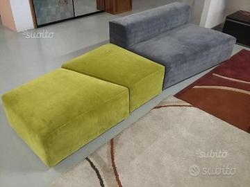 Divano Insieme in tessuto morbido