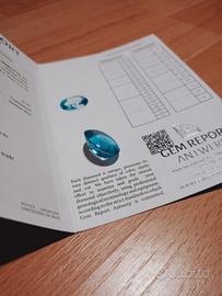 Topazio Swiss Blue - 35,89 carati