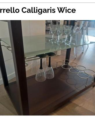 Carrello porta vivande Calligaris Wice
