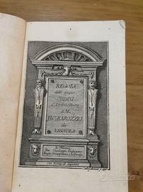 REGOLA delli cinque ORDINI d'architettura