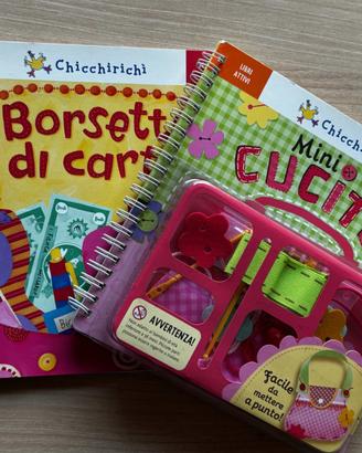 Libri creativi bambina Chicchirichì mai usati