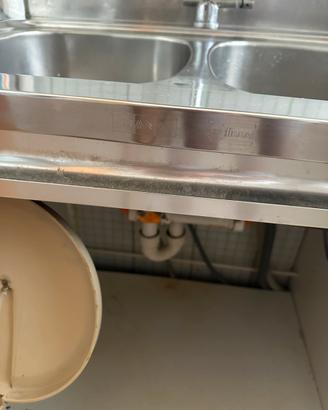 Lavello doppia vasca acciaio Franke ex cucina Arcl