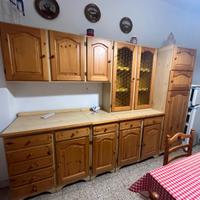 Cucina rustica in legno