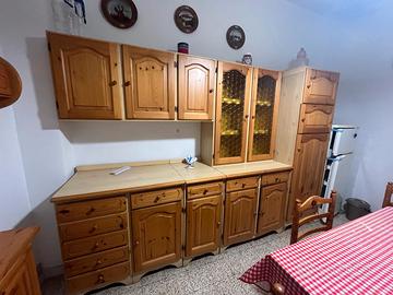 Cucina rustica in legno