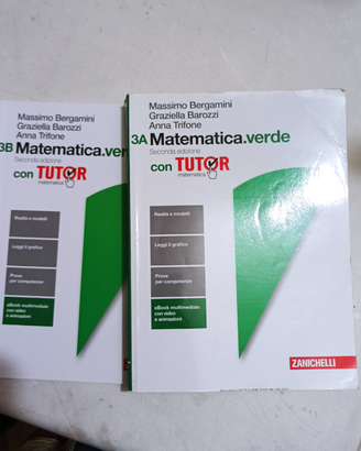 3a 3b matematica verde con tutor