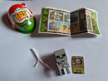  3 personaggi minecraft kinder joy 