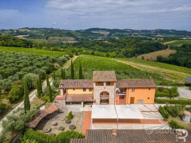 Agriturismo biologico di charme con un grande pote