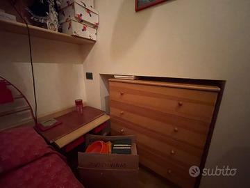 cameretta bimbi   in legno di frassino
