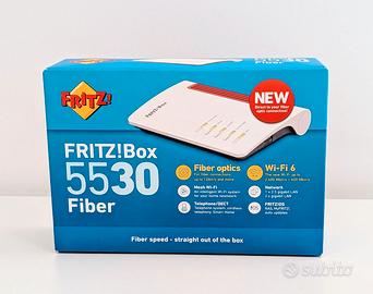 Modem Fritz Box 5530 Fiber Nuovo con Garanzia