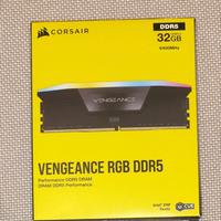Corsair VENGEANCE RGB DDR5 RAM 32GB (2x16GB) 6400