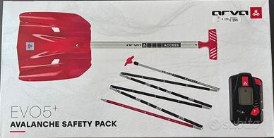 Arva kit Evo5+ con fascia corpo opzionale (Holster