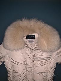 Piumino Flavio Castellani con pelliccia vera