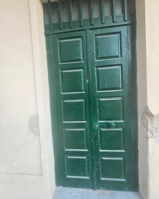 portoncino ingresso in legno 