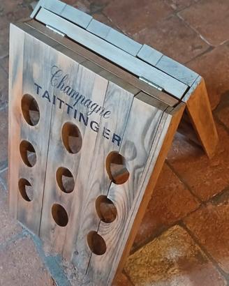 Porta bottiglie-Pupitre