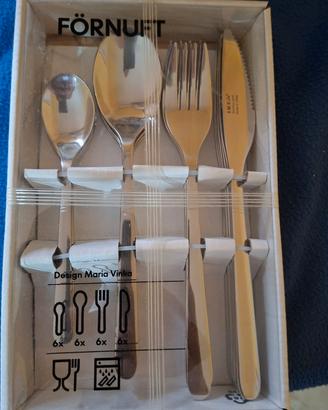 Set 24 posate Ikea Fornuft 