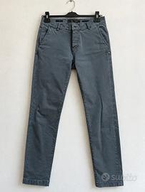 Pantaloni Cotton Belt Chino grigi taglia 46 (W32)