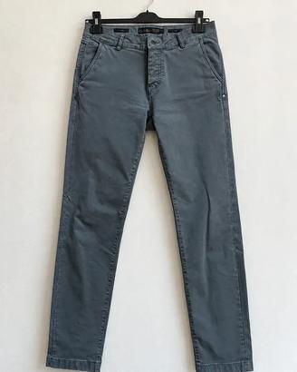 Pantaloni Cotton Belt Chino grigi taglia 46 (W32)