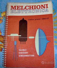 Catalogo valvole, cinescopi , semiconduttori '60