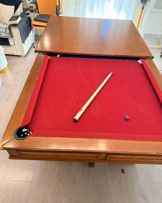 Biliardo Antiquariato Tavolo da Pranzo