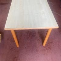 Tavolo tavola cucina + prolunga da 40 cm 80x120