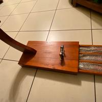 Porta Prosciutto in legno con coltelli Pedrini