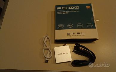 SMSL PO100 2024 192kHz da USB a Ottico Coassiale