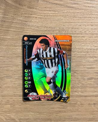Carta del piero 2001