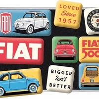 Set di 9 Magneti Vintage Fiat 500 – Since 1957