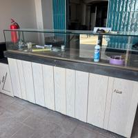 Bancome con vetrina in vetro - Lerici