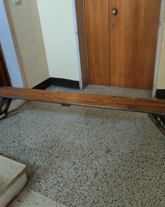 2 panchine in legno 