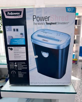 DISTRUGGI DOCUMENTI FELLOWES POWERSHRED 10
