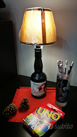 Lampada bottiglia birra amarcord midòna