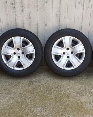 Ruote 4 stagioni Dacia/Renault sensori TMPS