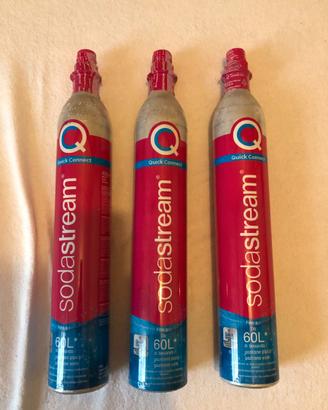 3 Ricarica Cilindro Pieno Sodastream Quick Connect