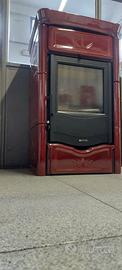 Stufa a Legna Nordica Nicoletta 8 KW - Bordeaux