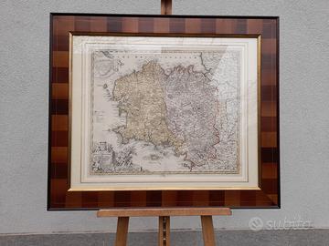 Carta geografica ‘700