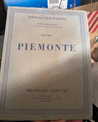 Touring Club - guide 1930 attraverso l'italia