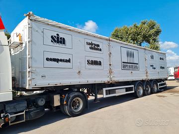 Semirimorchio Tabarrini per trasporto cippato e al