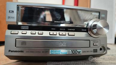 stereo Panasonic sa-dp1 100 w con telecomando 