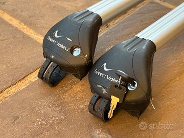 Barre portatutto auto Green Valley.