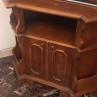 mobile in legno angolare per tv