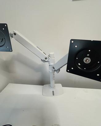 Braccio doppio monitor Ergotron