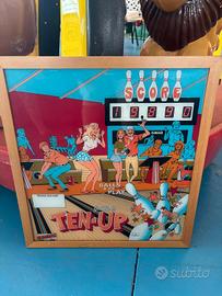 Backglass originale Gottlieb d'epoca