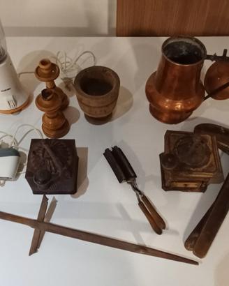 piccoli oggetti antiquariato/modernariato 