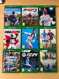 🎮 Lotto 9 giochi Xbox One / Xbox Series X – 50 €
